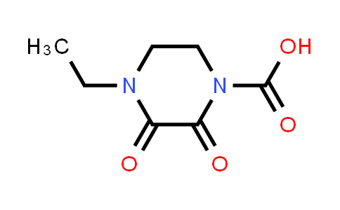 CAS No. 1416704-15-8, 4-Ethyl-2,3-dioxopiperazine-1-carboxylic acid