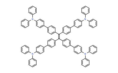 CAS No. 1416786-56-5, 4',4''',4''''',4'''''''-(Ethene-1,1,2,2-tetrayl)tetrakis(N,N-diphenyl-[1,1'-biphenyl]-4-amine)