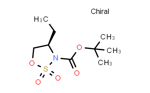 CAS No. 1417287-40-1, (R)-tert-Butyl 4-ethyl-1,2,3-oxathiazolidine-3-carboxylate 2,2-dioxide