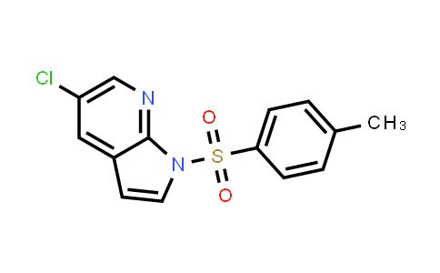 CAS No. 1417422-02-6, 5-Chloro-1-tosyl-1H-pyrrolo[2,3-b]pyridine
