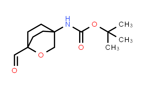 CAS No. 1417551-42-8, tert-Butyl (1-formyl-2-oxabicyclo[2.2.2]octan-4-yl)carbamate