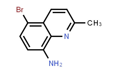 CAS No. 1417632-66-6, 5-Bromo-2-methyl-8-quinolinamine