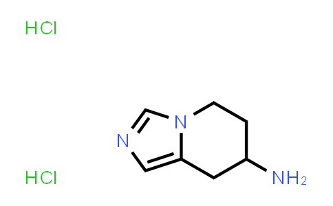CAS No. 1417635-70-1, Imidazo[1,5-a]pyridin-7-amine, 5,6,7,8-tetrahydro-, hydrochloride (1:2)