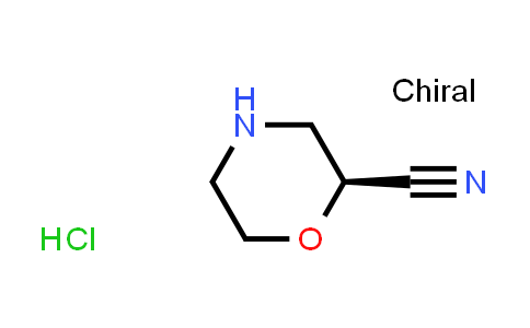 CAS No. 1417789-39-9, (S)-Morpholine-2-carbonitrile hydrochloride