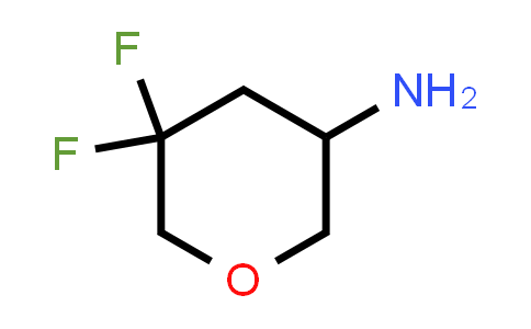 CAS No. 1418199-75-3, 5,5-Difluorooxan-3-amine