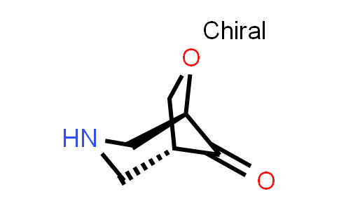 CAS No. 1419076-00-8, (1R,5R)-6-Oxa-3-azabicyclo[3.2.1]octan-8-one