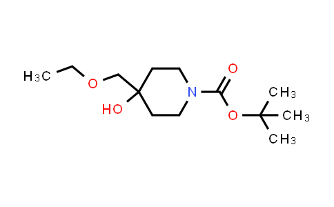 CAS No. 1419101-09-9, tert-Butyl 4-(ethoxymethyl)-4-hydroxypiperidine-1-carboxylate