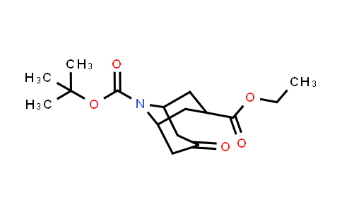 CAS No. 1419101-15-7, 9-tert-Butyl 3-ethyl 7-oxo-9-azabicyclo[3.3.1]nonane-3,9-dicarboxylate
