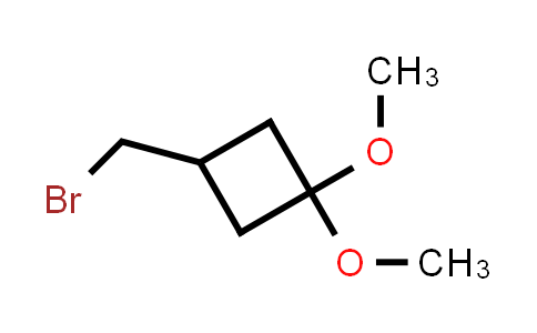 CAS No. 1419101-20-4, 3-(Bromomethyl)-1,1-dimethoxycyclobutane