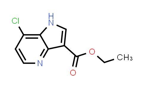 CAS No. 1419101-46-4, Ethyl 7-chloro-1H-pyrrolo[3,2-b]pyridine-3-carboxylate