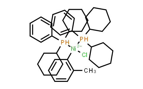 CAS No. 1419179-26-2, Chlorobis[dicyclohexyl(phenyl)phosphino](o-tolyl)nickel(II)