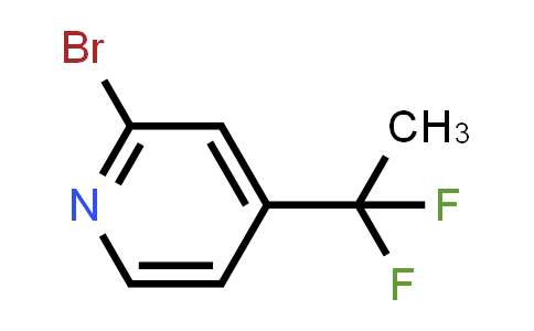 CAS No. 1419221-58-1, 2-Bromo-4-(1,1-difluoroethyl)pyridine
