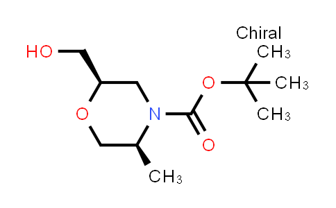 CAS No. 1419222-15-3, (2R,5S)-tert-butyl 2-(hydroxymethyl)-5-methylmorpholine-4-carboxylate