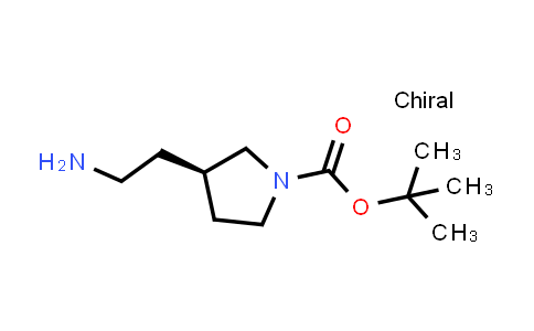 CAS No. 1420537-04-7, (R)-tert-Butyl 3-(2-aminoethyl)pyrrolidine-1-carboxylate