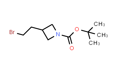 CAS No. 1420859-80-8, tert-Butyl 3-(2-bromoethyl)azetidine-1-carboxylate