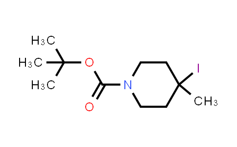 CAS No. 1420987-15-0, 1-Piperidinecarboxylic acid, 4-iodo-4-methyl-, 1,1-dimethylethyl ester