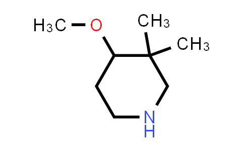 CAS No. 1421254-87-6, 4-Methoxy-3,3-dimethylpiperidine
