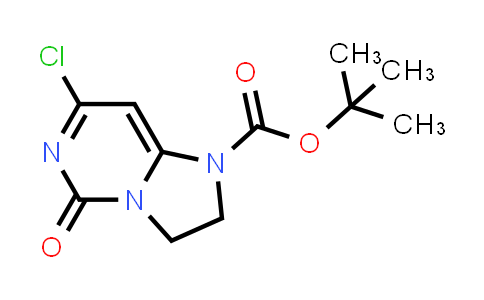 CAS No. 1421433-88-6, tert-Butyl 7-chloro-5-oxo-2,3-dihydroimidazo[1,2-c]pyrimidine-1(5H)-carboxylate
