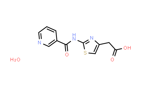 CAS No. 1421457-35-3, 2-(2-(Nicotinamido)thiazol-4-yl)acetic acid hydrate