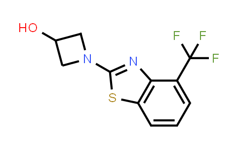CAS No. 1421468-62-3, 1-(4-(Trifluoromethyl)benzo[d]thiazol-2-yl)azetidin-3-ol