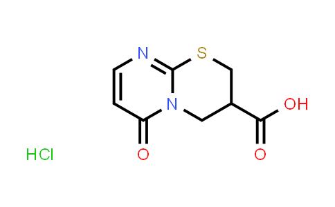 CAS No. 1421494-98-5, 6-Oxo-3,4-dihydro-2H,6H-pyrimido[2,1-b][1,3]thiazine-3-carboxylic acid hydrochloride