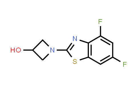 CAS No. 1421498-56-7, 1-(4,6-Difluorobenzo[d]thiazol-2-yl)azetidin-3-ol