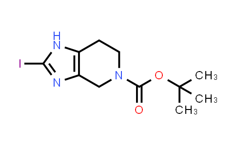 CAS No. 1421503-53-8, tert-Butyl 2-iodo-6,7-dihydro-1H-imidazo[4,5-c]pyridine-5(4H)-carboxylate