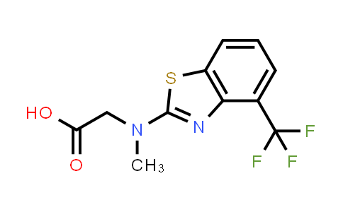 CAS No. 1421508-23-7, 2-[Methyl-[4-(trifluoromethyl)-1,3-benzothiazol-2-yl]amino]acetic acid