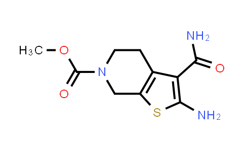 CAS No. 1421522-02-2, Methyl 2-amino-3-carbamoyl-4,7-dihydrothieno[2,3-c]pyridine-6(5H)-carboxylate