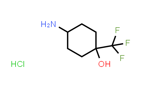 CAS No. 1421602-78-9, 4-Amino-1-(trifluoromethyl)cyclohexan-1-ol hydrochloride