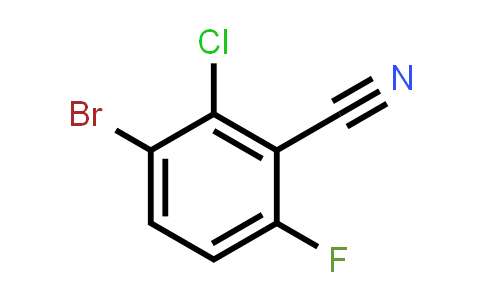 CAS No. 1421620-33-8, 3-Bromo-2-chloro-6-fluorobenzonitrile