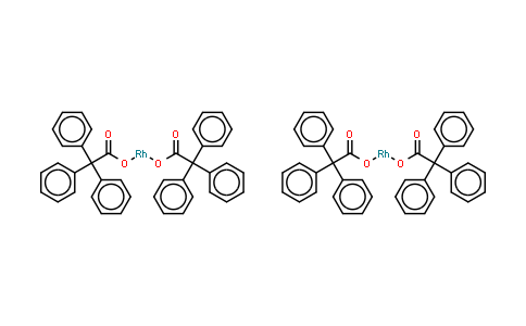 CAS No. 142214-04-8, Rhodium(II) triphenylacetate dimer