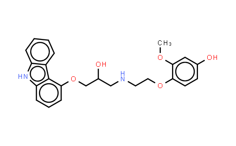 CAS No. 142227-49-4, Carvedilol metabolite 4-Hydroxyphenyl Carvedilol