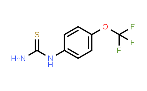 CAS No. 142229-74-1, 1-(4-(Trifluoromethoxy)phenyl)thiourea