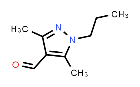 CAS No. 142246-47-7, 3,5-Dimethyl-1-propylpyrazole-4-carbaldehyde