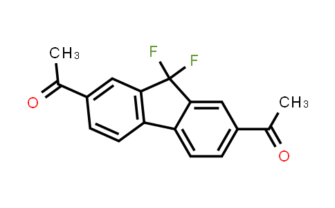 CAS No. 1422487-36-2, Ethanone, 1,1'-(9,9-difluoro-9H-fluorene-2,7-diyl)bis-