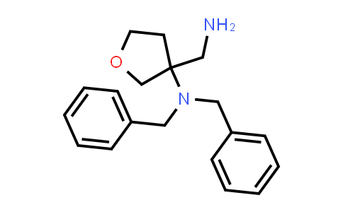 CAS No. 1422496-45-4, 3-(Aminomethyl)-N,N-dibenzyltetrahydrofuran-3-amine