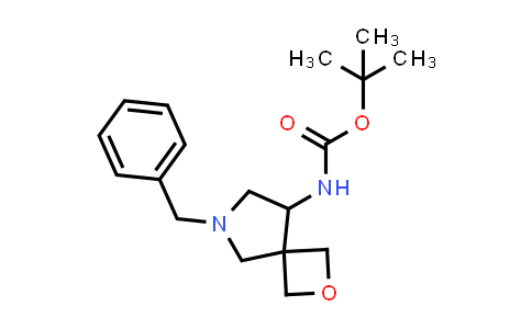 CAS No. 1422496-62-5, tert-Butyl (6-benzyl-2-oxa-6-azaspiro[3.4]octan-8-yl)carbamate