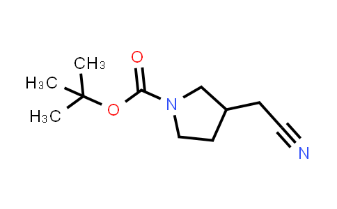 CAS No. 142253-46-1, 3-Cyanomethyl-pyrrolidine-1-carboxylic acid tert-butyl ester