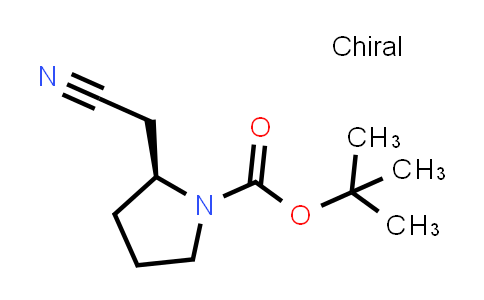 CAS No. 142253-50-7, (S)-tert-Butyl 2-(cyanomethyl)pyrrolidine-1-carboxylate