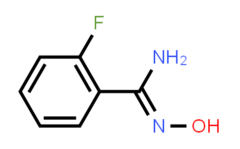 CAS No. 1422554-22-0, (Z)-2-fluoro-N'-hydroxybenzene-1-carboximidamide