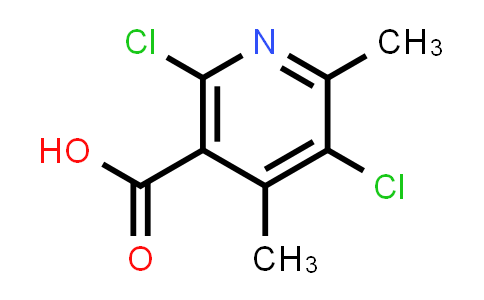 CAS No. 142266-66-8, 2,5-Dichloro-4,6-dimethylnicotinic acid