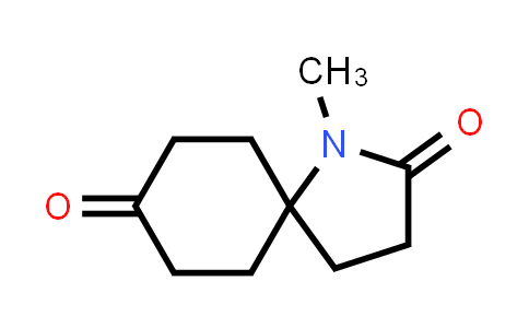 CAS No. 142283-66-7, 1-Methyl-1-azaspiro[4.5]decane-2,8-dione