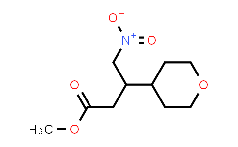 CAS No. 1423024-54-7, Methyl 4-nitro-3-(tetrahydro-2H-pyran-4-yl)butanoate