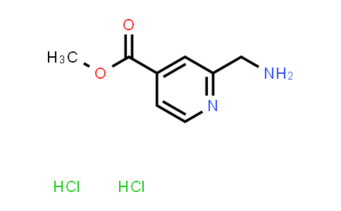 CAS No. 1423031-32-6, 2-(Aminomethyl)pyridine-4-carboxylic acid methyl ester dihydrochloride