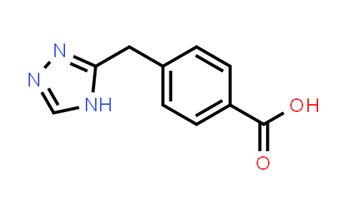CAS No. 1423033-63-9, 4-((4H-1,2,4-Triazol-3-yl)methyl)benzoic acid