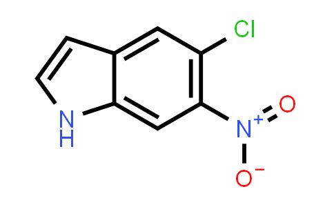CAS No. 1423120-30-2, 5-Chloro-6-nitro-1H-indole