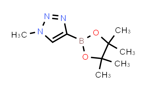 CAS No. 1423123-94-7, 1-Methyl-4-(4,4,5,5-tetramethyl-1,3,2-dioxaborolan-2-yl)-1H-1,2,3-triazole