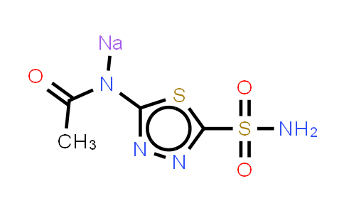 CAS No. 1424-27-7, Acetazolamide (sodium)