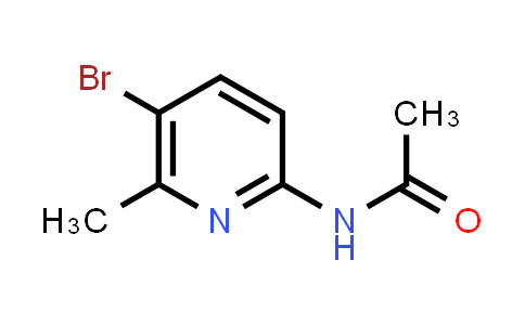 CAS No. 142404-84-0, N-(5-Bromo-6-methylpyridin-2-yl)acetamide